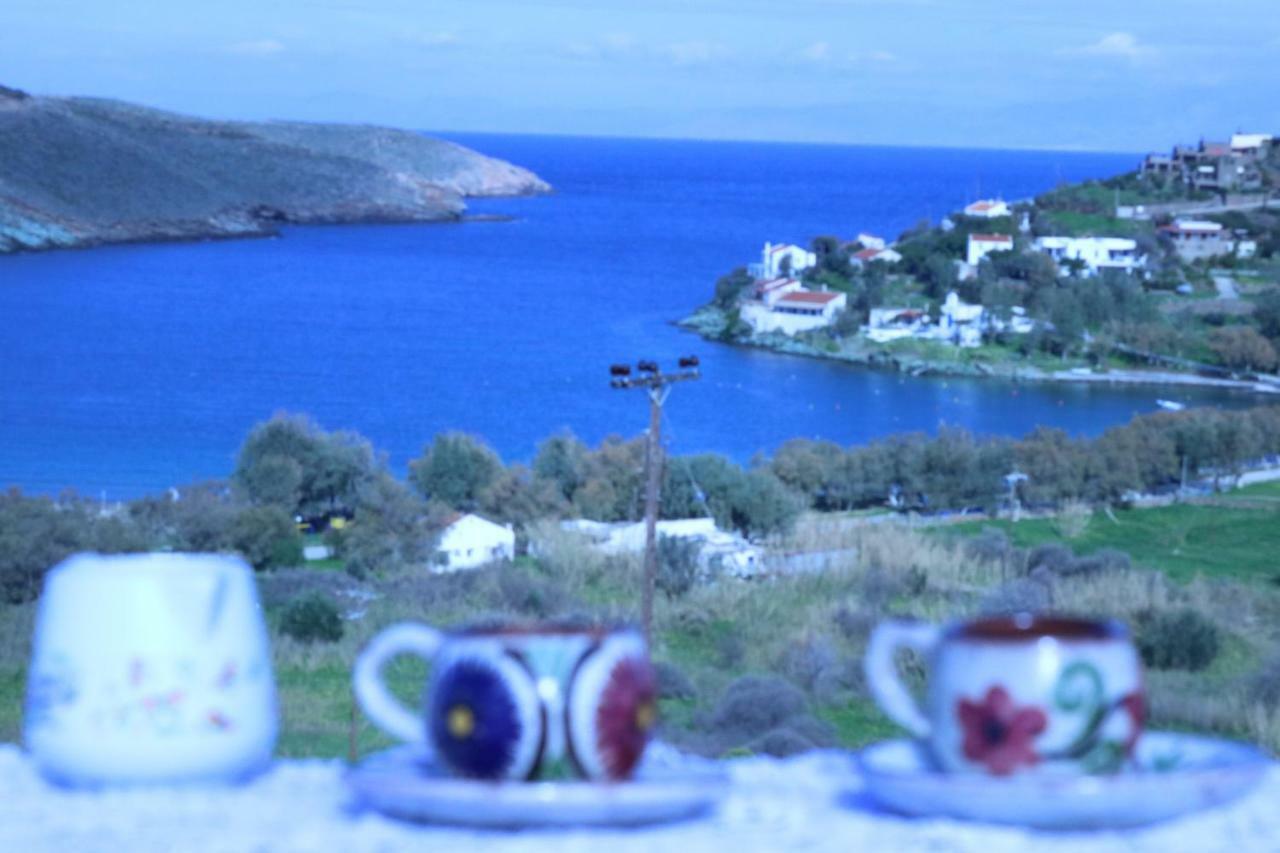 Avgoustis' Stone House Villa Otzias ภายนอก รูปภาพ