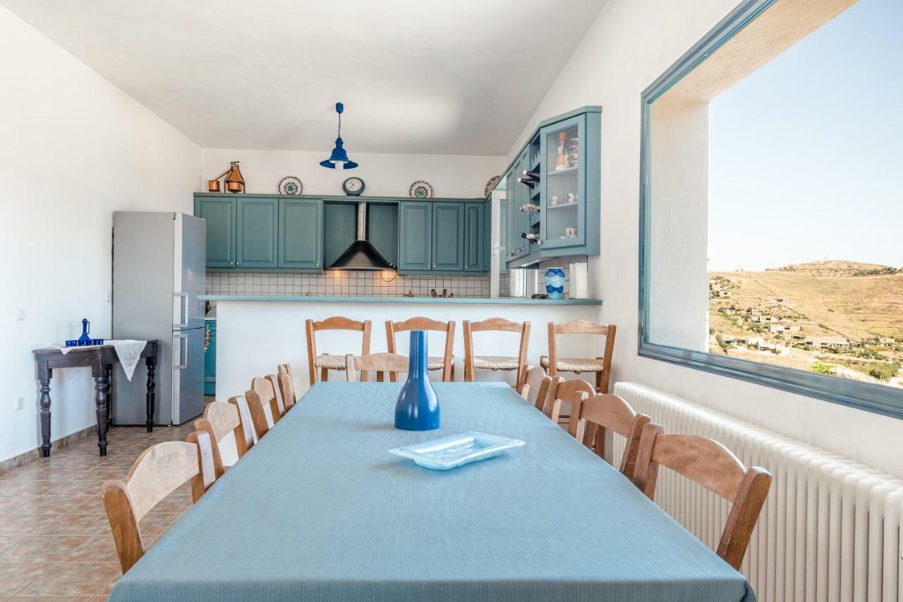 Avgoustis' Stone House Villa Otzias ภายนอก รูปภาพ